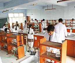 Physics lab at Ashit Educational Academy